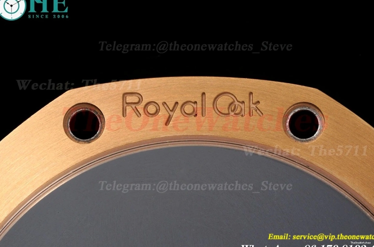 RG 15500 A4302 Mod ZF Oak Dial 41mm Black Royal RG V2 0304